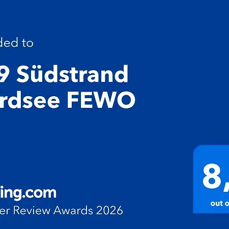 129 Suedstrand Nordsee 아파트